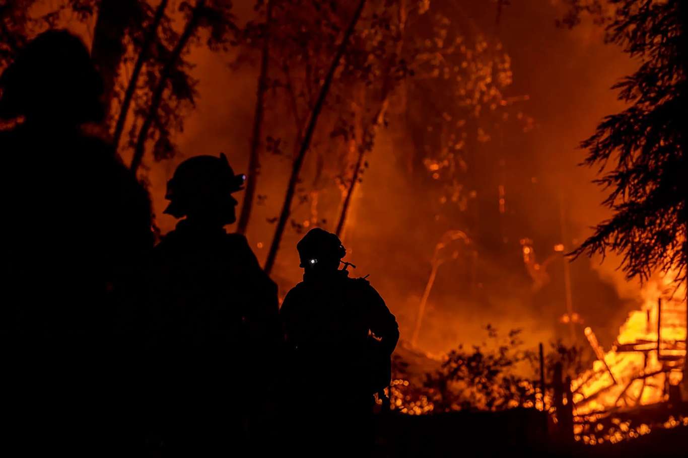ABD'nin Kaliforniya eyaletindeki orman yangını yeniden büyümeye başladı
